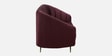 Kaylee Velvet 2 Seater Sofa In Wine Red Colour