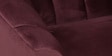 Kaylee Velvet 2 Seater Sofa In Wine Red Colour