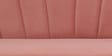 Kaylee Velvet 3 Seater Sofa In Blush Pink Colour