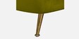 Kaylee Velvet 3 Seater Sofa In Mehendi Green Colour