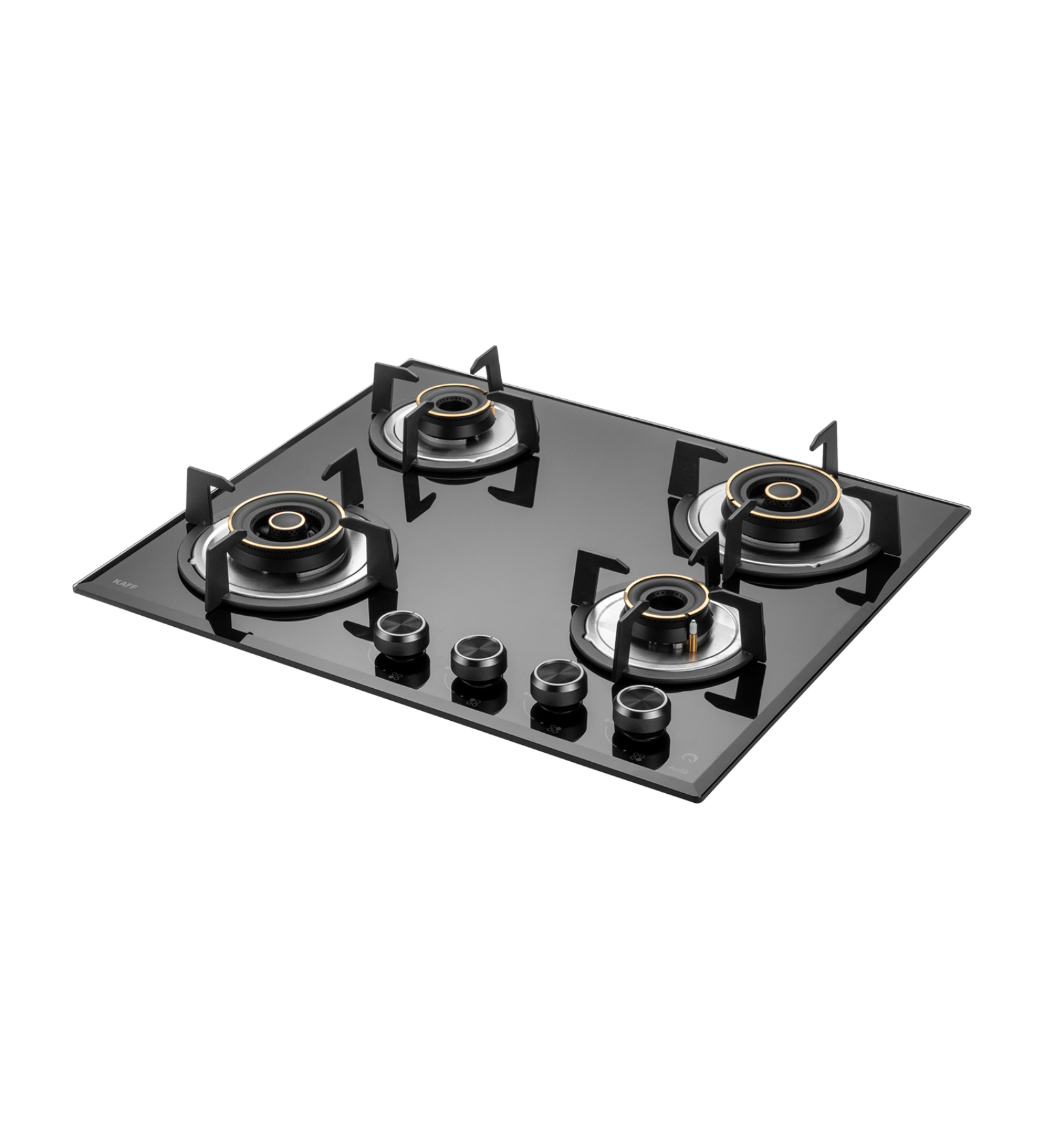 Kaff 4 Burners Glass Gas Hob Aln604 (Isi Mark)