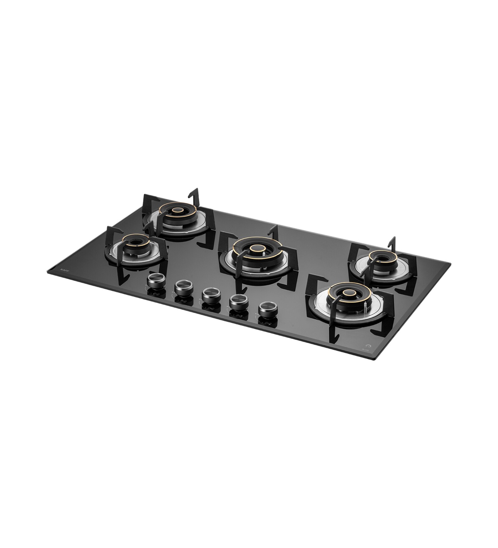 Buy Kaff 5 Burners Glass Gas Hob Aln865 (Isi Mark) at 11 OFF by Kaff