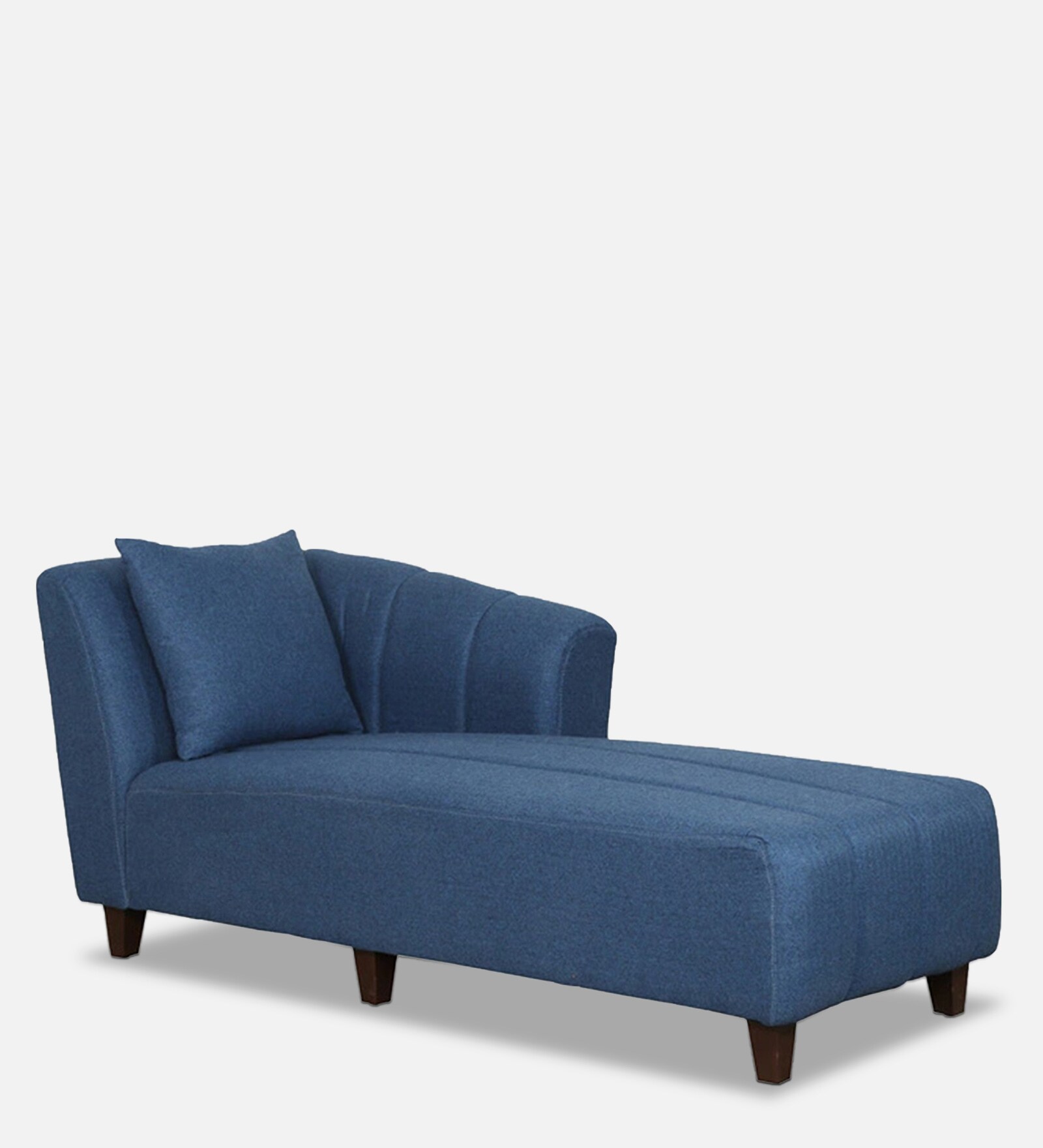 Kaj LHS Chaise Lounger in Blue Colour