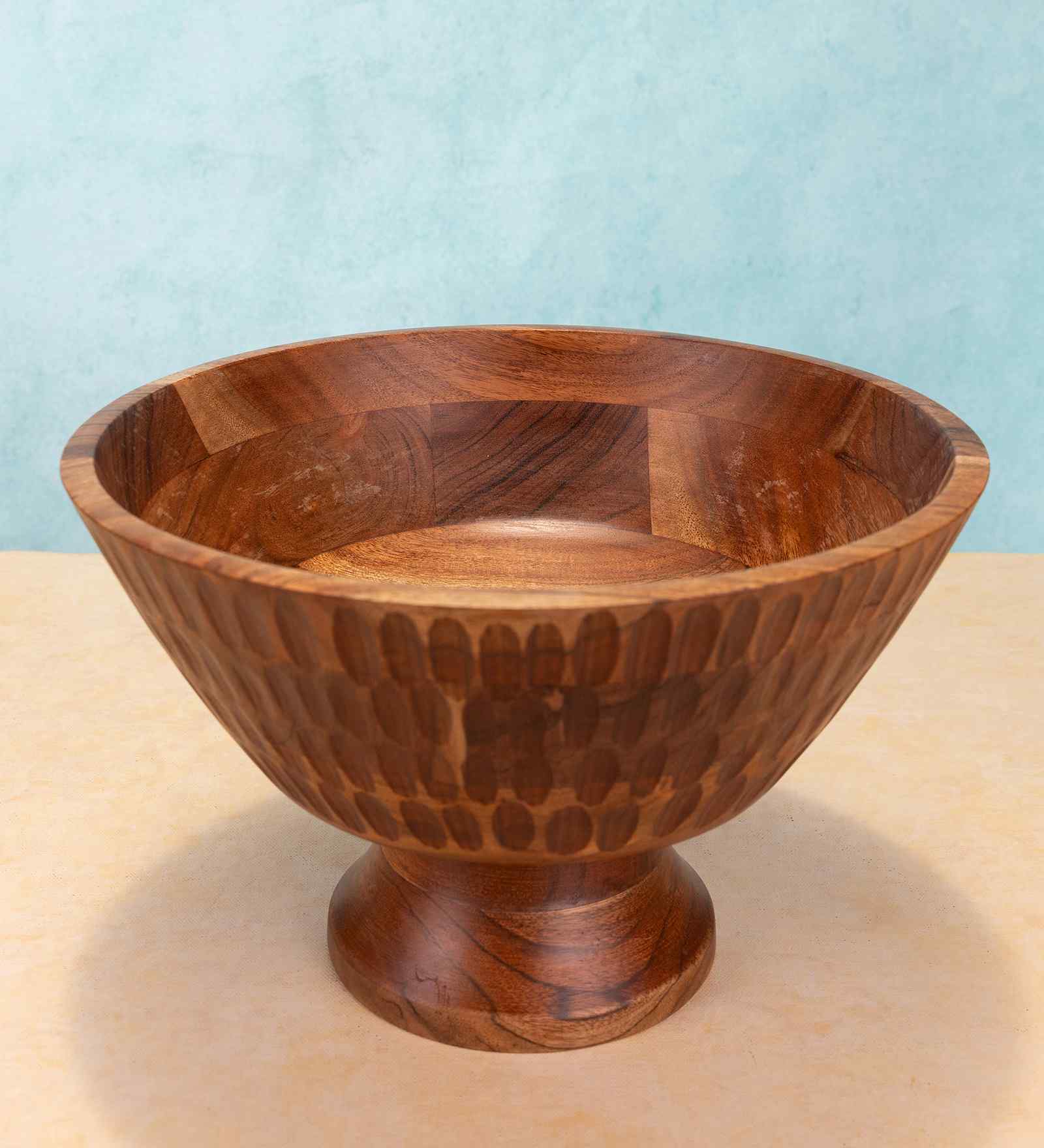 Kalash Acacia Wood Multipurpose Bowl