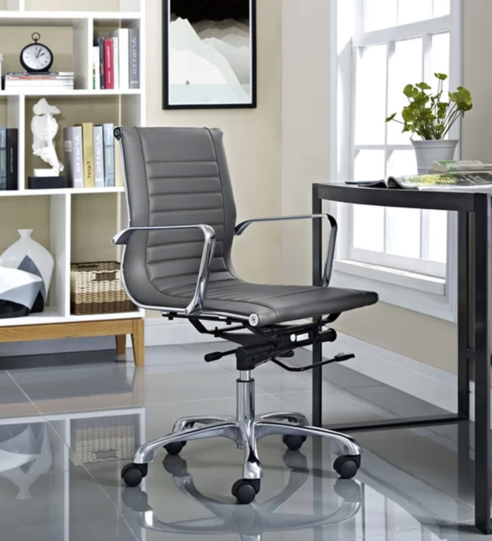 Buy Kale Ergonomic Chair in Grey Colour at 47% OFF by Workspace by ...