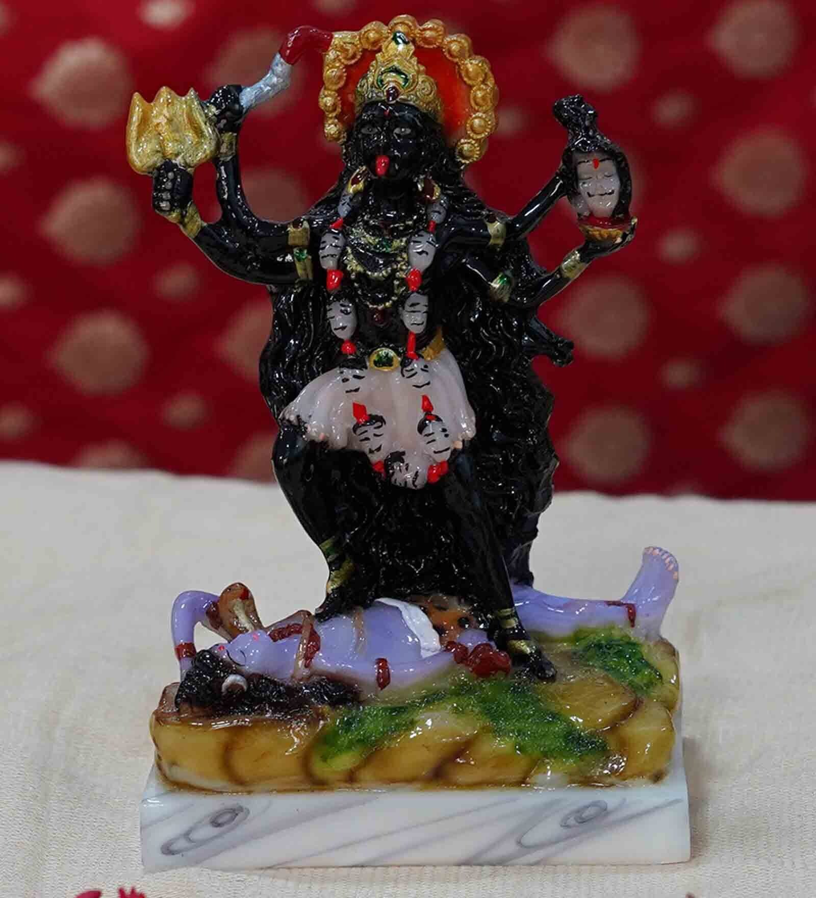 Buy Kali Handpainted Idol at 31% OFF by Chaque Decor | Pepperfry