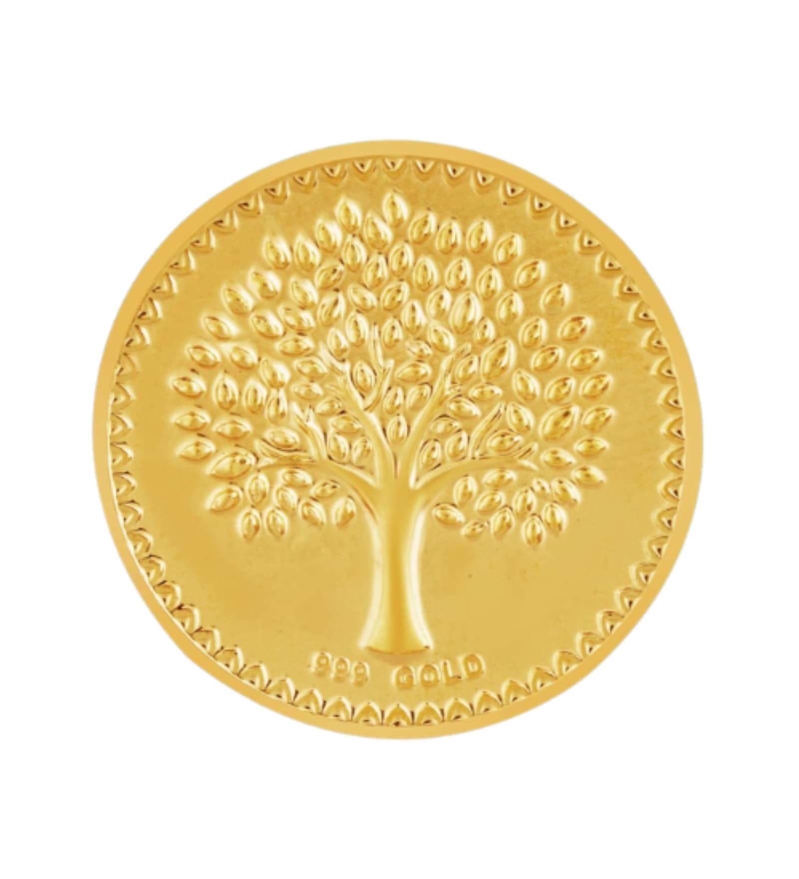 Kalpvriksh 24KT (999) Lightweight Gold Coin 0.2g