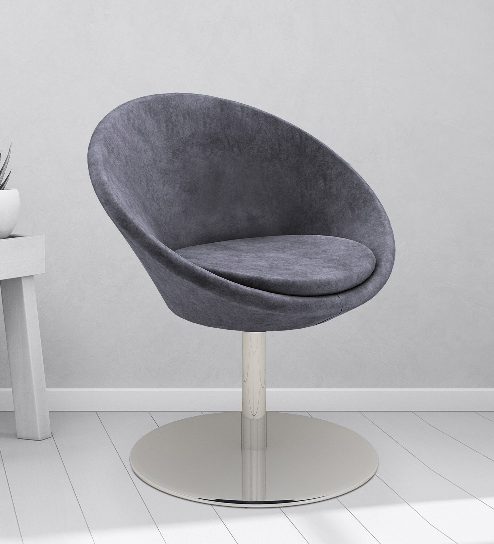 Kaset Lounge Chair in Grey Colour Kaset Lounge Chair in Grey Colour