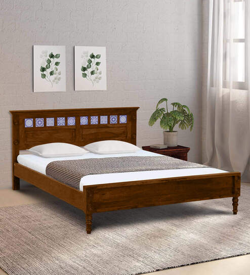 Pepperfry queen size cot hotsell