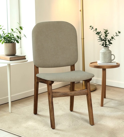 Kampen Acacia Wood Dining Chair In Natural Finish ( Set of 2 )