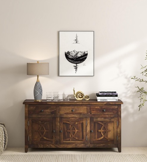 Buy Karl Sheesham Wood Sideboard In Scratch Resistant Provincial