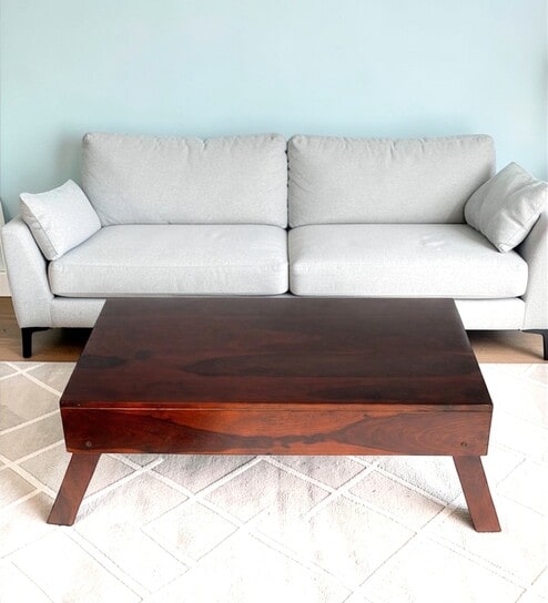 Kassel Coffee Table In Dark Walnut Finish