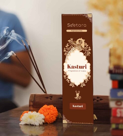 Kasturi Incense Sticks (Pack Of 2)  Enchanting Fragrance