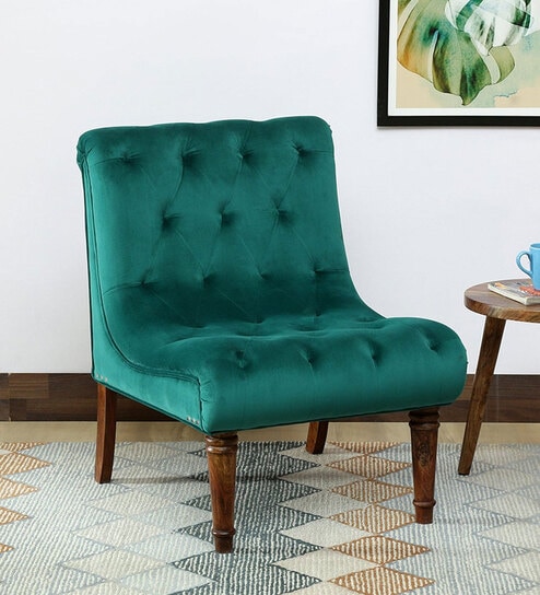 Birkhill Slipper Chair In Provincial Teak Finish
