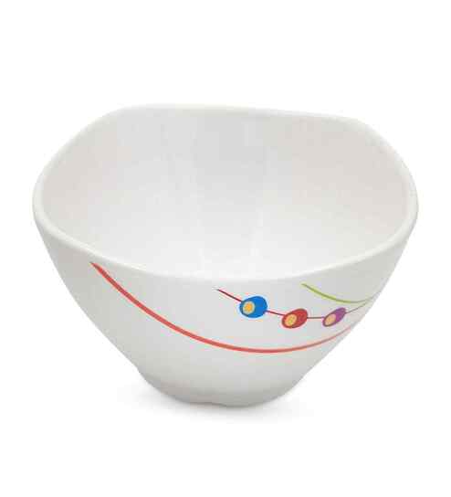 Katori Set - Dippin Dots (3.75") , Stain Free, Glazed Finish, Pure Melamine ,6 Nos.
