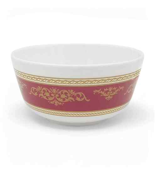 Katori Set - Oriental Gold  (3.5") , Stain Free, Glazed Finish, Pure Melamine ,6 Nos.