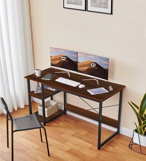 Greenwich Writing Table in Dark Wood Finish