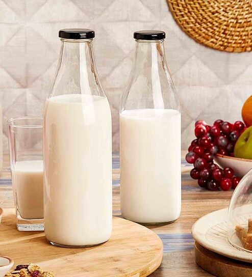 Kayla 500ml (Set of 4) Glass Bottle