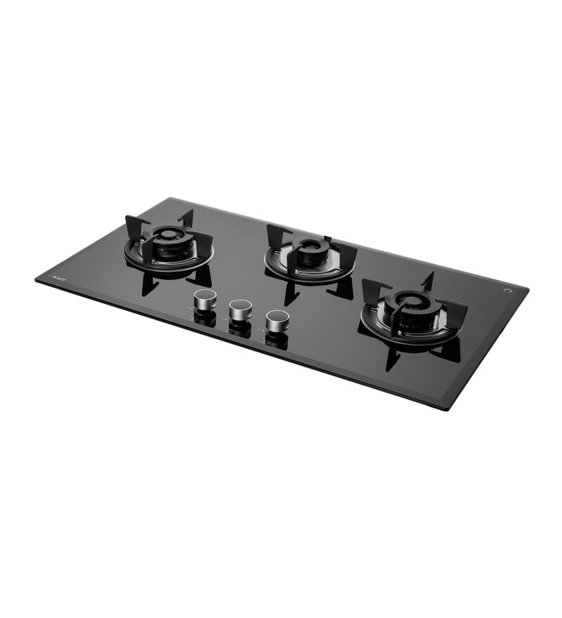 Buy Kaff 3 Burners Glass Gas Hob Fbb783 (Isi Mark) Online Gas Stoves Gas Stoves Appliances