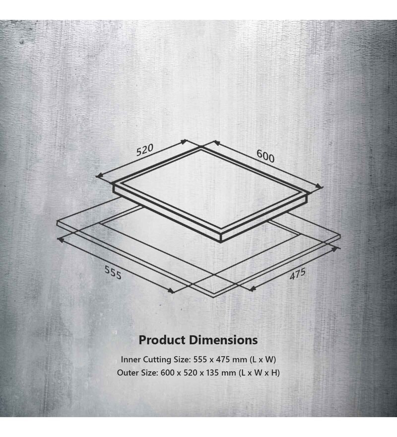Buy Kaff 4 Burners Glass Gas Hob Aln604 (Isi Mark) Online Gas Stoves