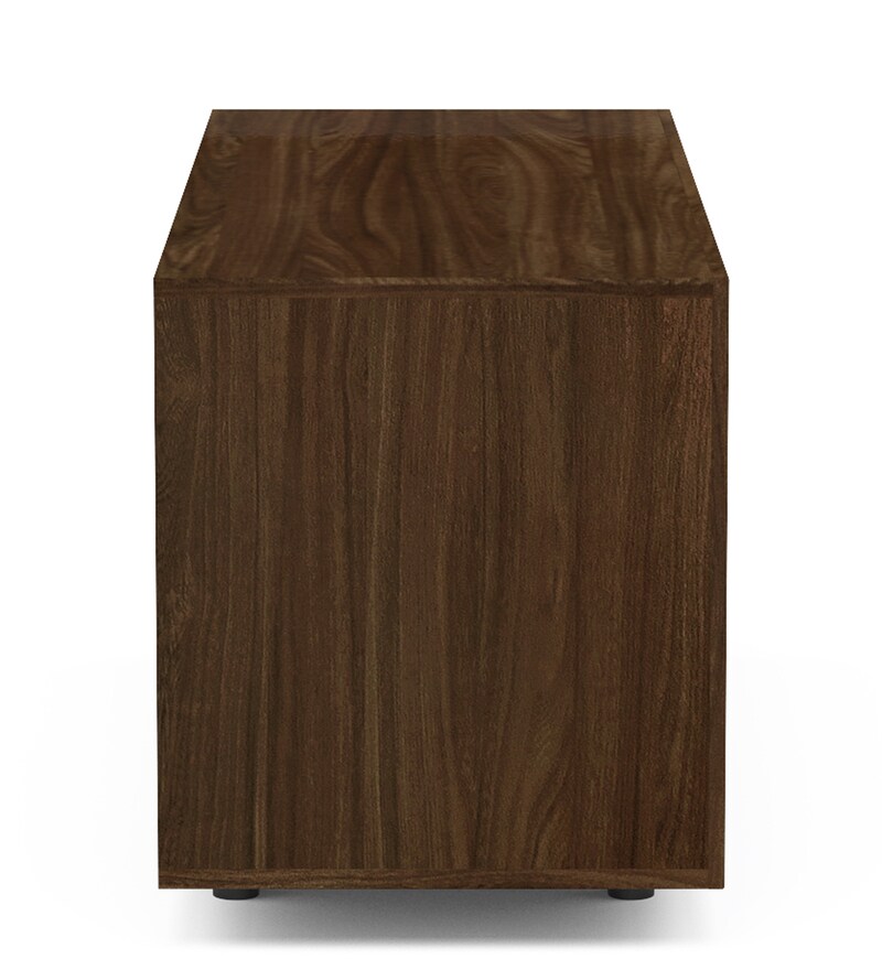 Buy Kairo Tv Unit In Dark Brown Finish By Mintwud Online Modern Tv - click to zoom in out