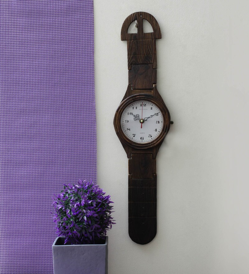 wall clock like wrist watch