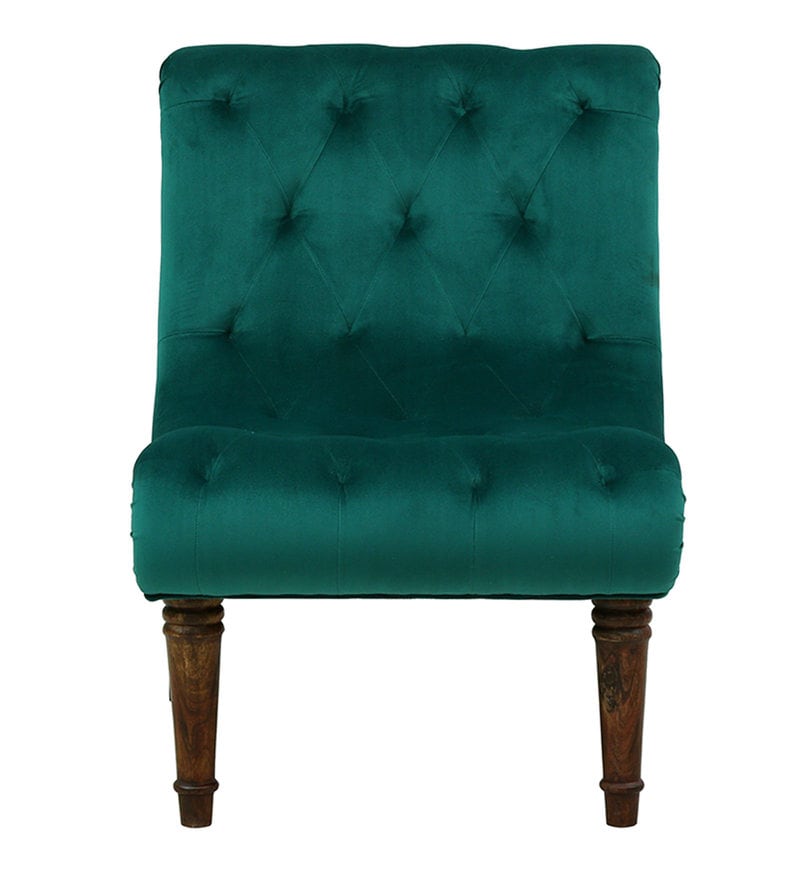 Buy Kate Slipper Chair In Provincial Teak Finish By Amberville Online