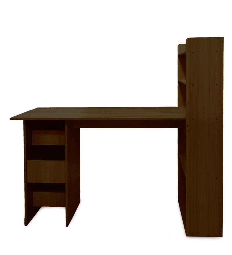 Buy Hutch Desk in Brown Finish Online Hutch Desks Study Tables