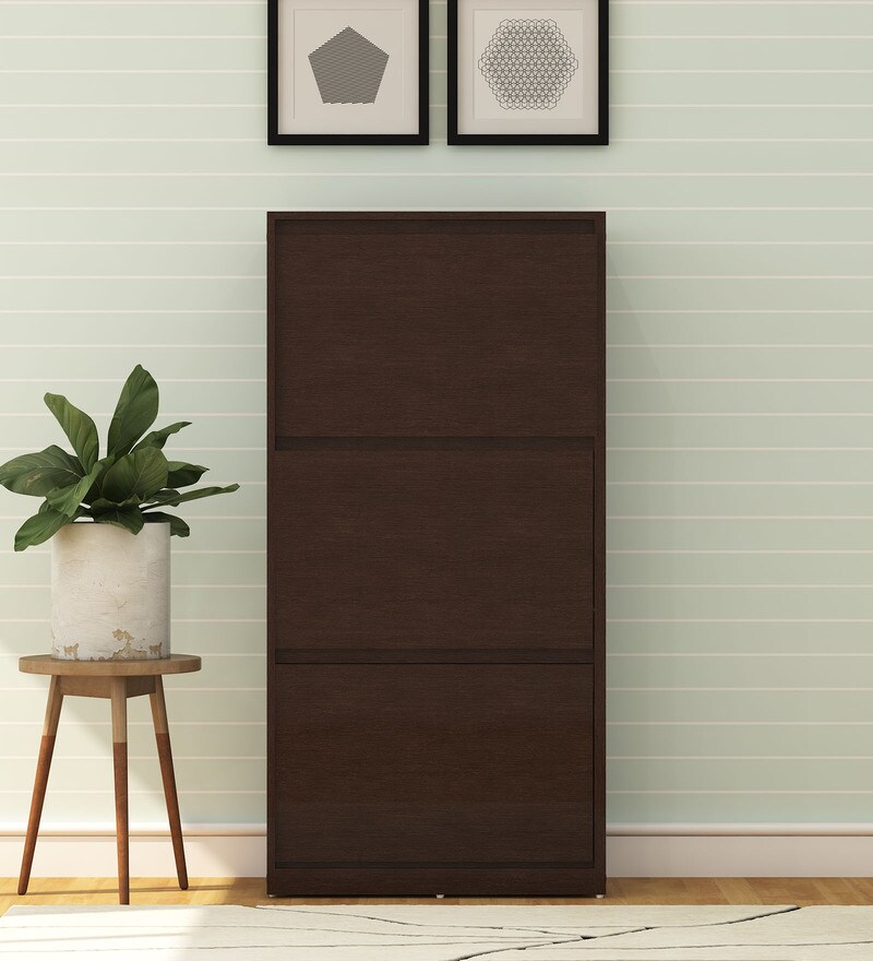 Buy Kazuo Shoe Rack in Columbia Walnut Finish - Mintwud by Pepperfry ...