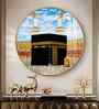 Kaaba Acrylic Round Wall Art