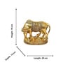 Kaamdhenu Aluminium Religious Idol (Gold)
