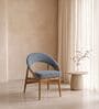 Kaevion Arc Dining Chair In Teal Blue Colour