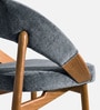 Kaevion Arc Dining Chair In Teal Blue Colour