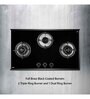 Kaff 3 Burners Glass Gas Hob Fbb783 (Isi Mark)