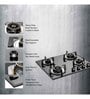 Kaff 4 Burners Glass Gas Hob Aln604 (Isi Mark)