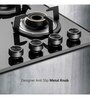 Kaff 4 Burners Glass Gas Hob Aln604 (Isi Mark)