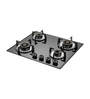Kaff 4 Burners Glass Gas Hob Aln604 (Isi Mark)