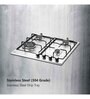 Kaff 4 Burners Glass Gas Hob Ne4B60Ss (Isi Mark), Silver