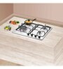 Kaff 4 Burners Glass Gas Hob Ne4B60Ss (Isi Mark), Silver