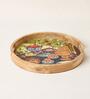 Kahwah Hour Wooden Serving Tray | Kashmir Trails