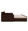 Kaiden King Sized Pull-Out Sofa Cum Bed With Box Storage In Brown Finish Kaiden King Sized Pull-Out Sofa Cum Bed With Box Storage In Brown Finish