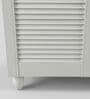 Kaira 1 Door Shoe Rack In White FInish