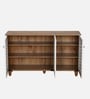 Kaira 3 Door Shoe Rack In Oak And White Finish