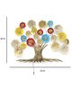 Kaira Tree Multicolor Metal Led Wall Art