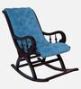 Kairo Teak Wood Rocking Chair In Brown Colour