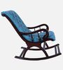 Kairo Teak Wood Rocking Chair In Brown Colour