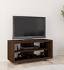 Kairo TV Console in Dark Brown Finish