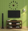 Kairo TV Console in Dark Brown Finish