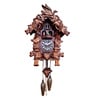 Kairos Korean Wood 16 x 6 x 22 Inch Traditional Musical Quartz Cuckoo Clock