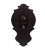 Brown Solid Wood Tack Pendulum Clock